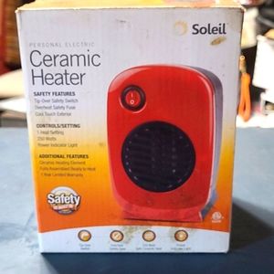 Used Red Ceramic Heater